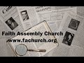 Darkness Is Setting In, Part 2  - Rev. Raymond Jackson - Faith Assembly Church
