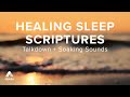 Healing Bible Scripture Sleep Meditations with Soothing Soaking Music and Relaxing Ocean Waves