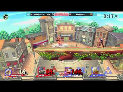 VCA - Mr.R / iStudying Vs. cyve / Light - Winners Finals - Smash 4 Doubles