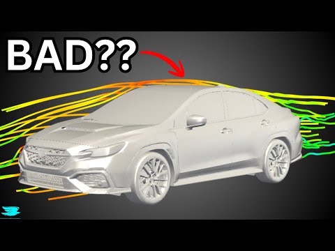 Why The New Subaru WRX Has Disappointing Aerodynamics