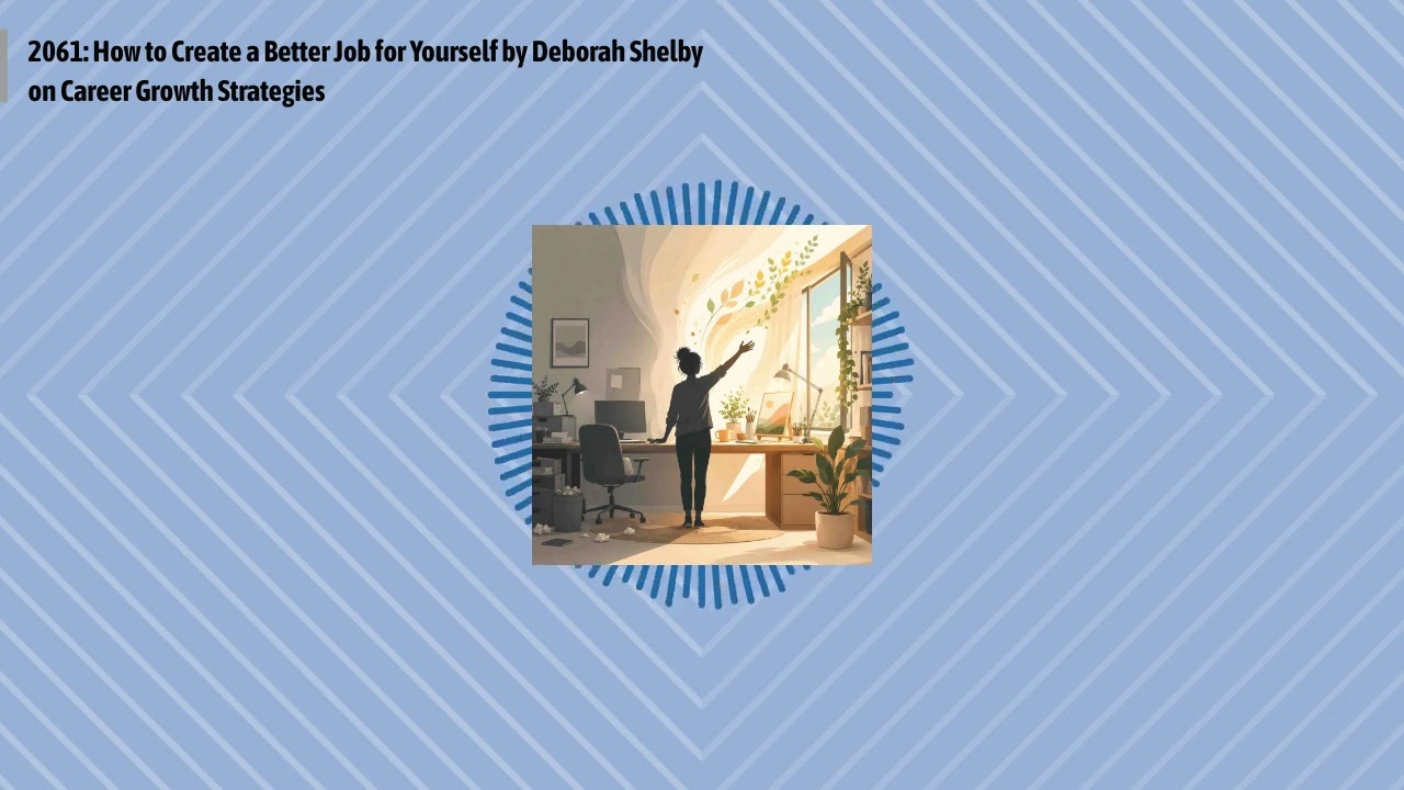 2061: How to Create a Better Job for Yourself by Deborah Shelby on Career Growth Strategies |...