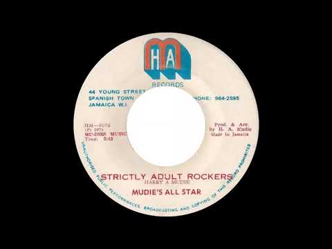 Mudie's All Stars - Strictly Adult Rockers