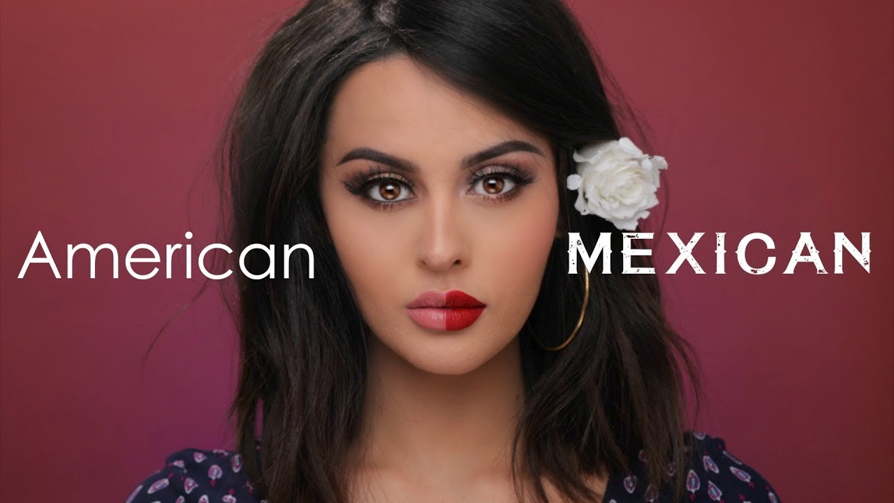 American VS Mexican Makeup Tutorial
