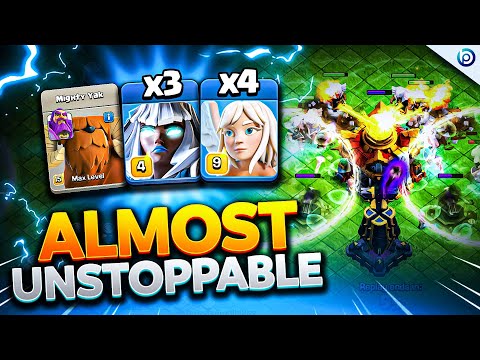TITAN SMASH has Only ONE WEAKNESS: Easy Spam Strategy | Clash of Clans TH16 Attack Strategy