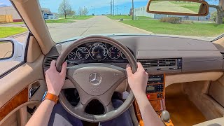 [WR Magazine] 2000 Mercedes-Benz SL 500 - POV Test Drive (Binaural Audio)