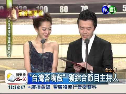 "台灣答嘴鼓" 獲綜合節目主持人