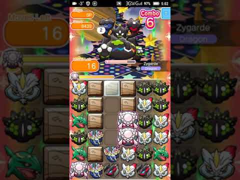 Pokemon Shuffle - Zygarde (Complete Forme) Ultra Challenge