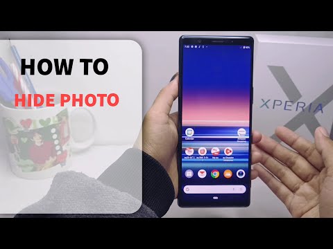 How To Hide Photos On Sony Xperia