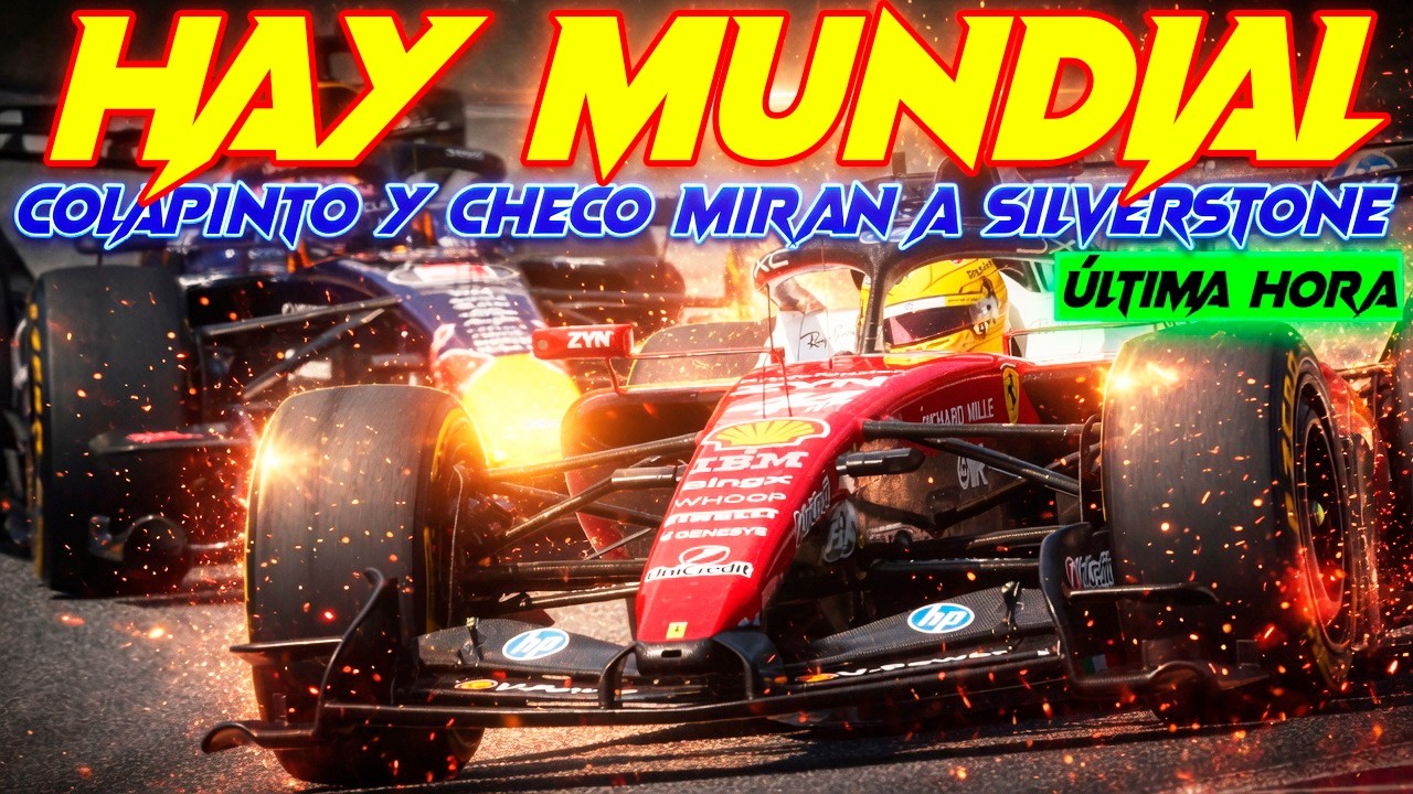 EL MISIL DE VERSTAPPEN, HAY MUNDIAL A 4 BANDAS | CHECO Y COLAPINTO YA MIRAN HACIA SILVERSTONE