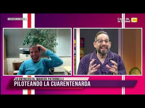 La cuarentena de los famosos: Entrevista al piloto Marcos Patronelli en Para Alquilar Balcones