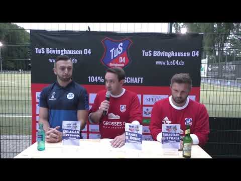 Pressekonferenz I Oberliga Westfalen 22/23 3.SP TuS Bövinghausen - TuS Ennepetal