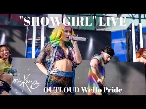 Tori Kay performs "Showgirl" LIVE at WeHo Pride