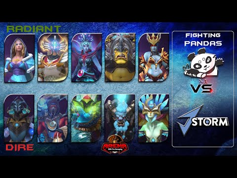 Fighting Pandas vs J.Storm Game 3 | WePlay! Bukovel Minor 2020 | Arena