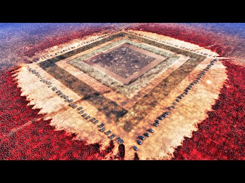 WW2 ARMY attacked by 3,000,000 Zombies - Ultimate Epic Battle Simulator 2 | UEBS 2