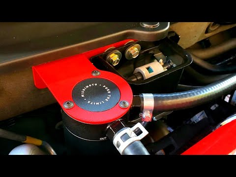 Mishimoto Oil Catch Can Install on Honda Accord 2018-2019