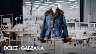 Dolce & Gabbana #DGFattoAMano: Dolce&Gabbana Denim Jacket