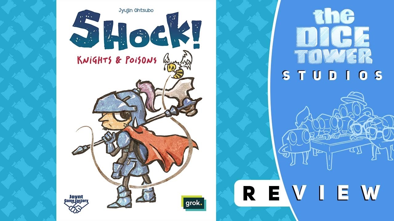 Shock! Knights & Poisons Review: If Trick Taking and Incan Gold Had a Baby
