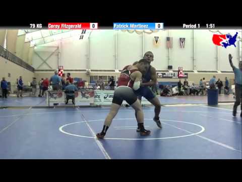 Corey Fitzgerald vs. Patrick Martinez at 2013 ASICS University Nationals - GR