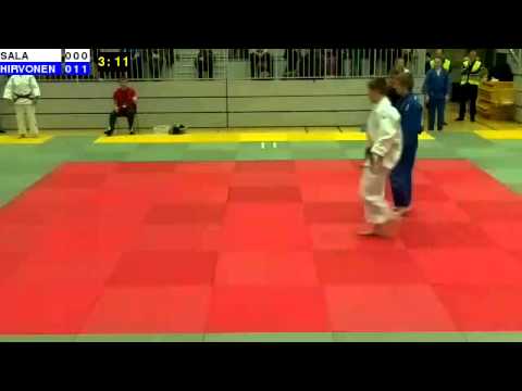 Judo U21 SM 2014: M21-66: SALA - HIRVONEN