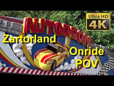 Zatorland - Autodrom Autoscooter - 4K Onride POV 2018 - ZATORLAND PARK ROZRYWKI - samochodziki POV