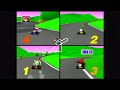 Mario Kart 64 4 Player Races Uncommentated