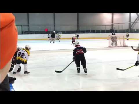 Kiekko - Nikkarit 08 vs Jää-ahmat 08 18.02.2018