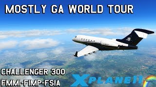 Madagascar-Mauritius-Seychelles | Mostly GA World Tour | X-Plane 11