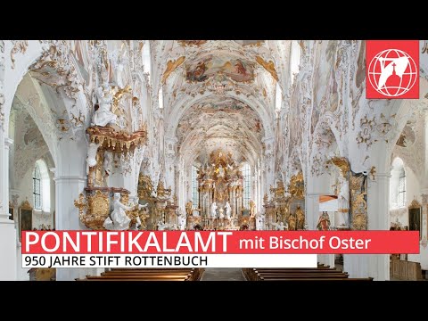 LIVE: Heilige Messe mit Bischof Stefan Oster - 950 Jahre Stift Rottenbuch