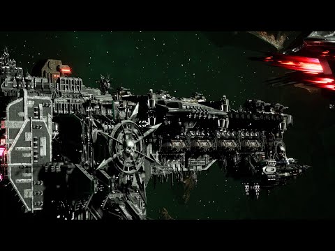 Skalgrim Mod - Iron Blood - Iron Warriors vs Imperial Navy - Battlefleet Gothic Armada 2