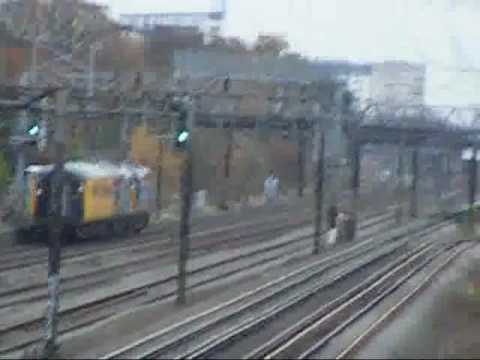Class 37611 & 37218 through South Kenton