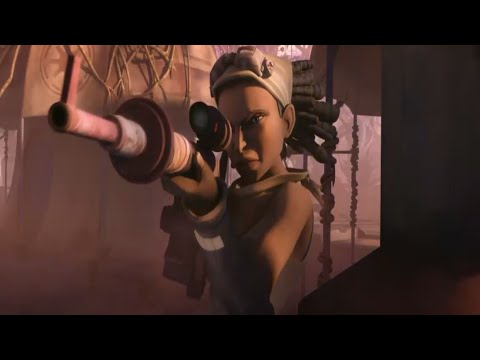 Droids Attack The Onderon Rebels Scene - Star Wars: The Clone Wars [AEC:]