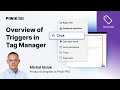 Overview Of Triggers In Piwik PRO Tag Manager Tutorial Piwikpro Tagmanager