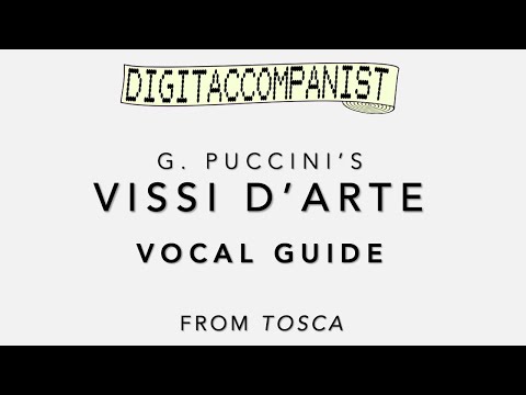 Vissi d'arte (Vocal Guide) – Digital Accompaniment
