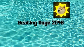 I beat Doge 2048