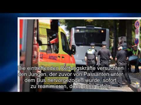 Tödliches Drama in Hamburg: Kind wird von Bus überrollt