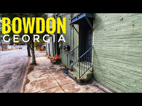 Bowdon, Georgia- Cool town in West Georgia