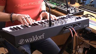 Video thumbnail for Waldorf STVC Synthesizer: Unboxing & Fun by Doctor Mix