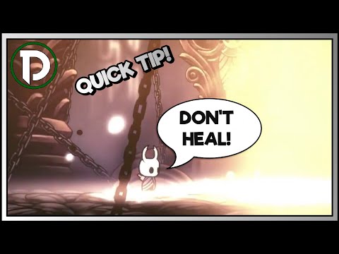 QUICK TIP! - New to P5? Don't heal after the Pure Vessel fight! - Hollow Knight