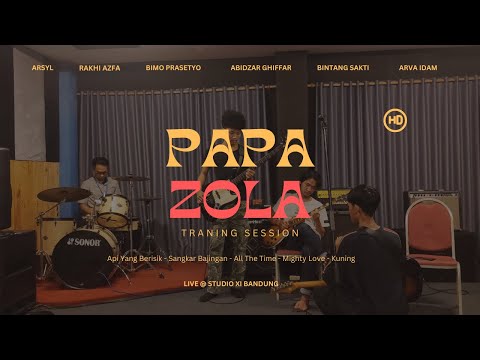 PapaZola - Mighty Love [Cover Zeke And The Popo] (Live Training Session)