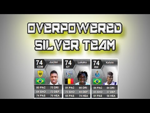 FIFA 13 Ultimate Team | POSSIBLY THE MOST OVERPOWERED SILVER TEAM EVER!