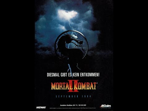 Шим играет в Mortal Kombat II на Sega Super Drive II