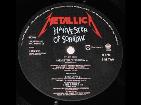 Thumbnail for Metallica - Breadfan (Vinyl - 45RPM) by Budgie