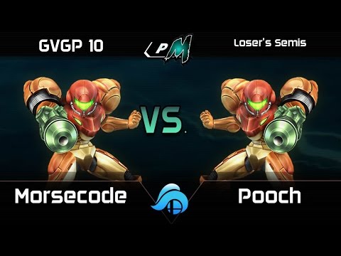 GVGP 10 Project M Losers Semis - Morsecode (Samus) vs. Pooch (Samus/Zelda/Meta Knight)