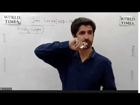 Political Science BY Sir Ali Naqvi Lec 6 Locke