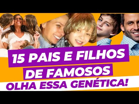 15 Filhos de Famosos Confira Como Alguns São Muito Parecidos Com Seus Pais