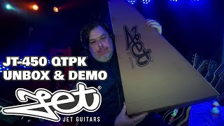 Video thumbnail for JET Guitars JT-450 QTPK Unboxing and Demo by The Lamb