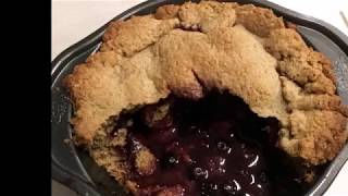 Vegan/Gluten Free Mini Cherry Berry Pie