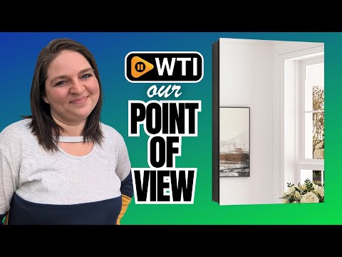 Keonjinn Black Medicine Cabinet with Mirror - WTI product video review