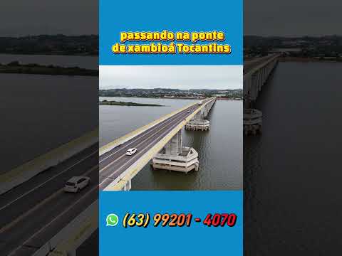 filmei com o mini 4 pro passando na ponte de Xambioá Tocantins