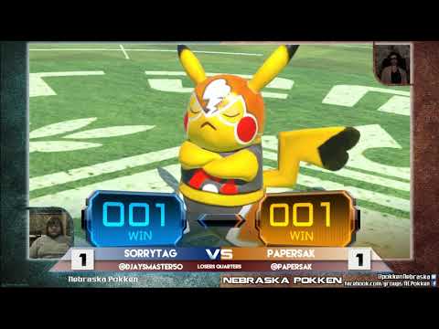 8 SorryTag vs PaperSak - Pokken at Underground 9/12/17
